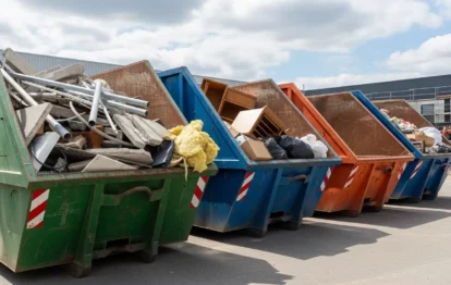 Caçambas para Remoção de Entulhos